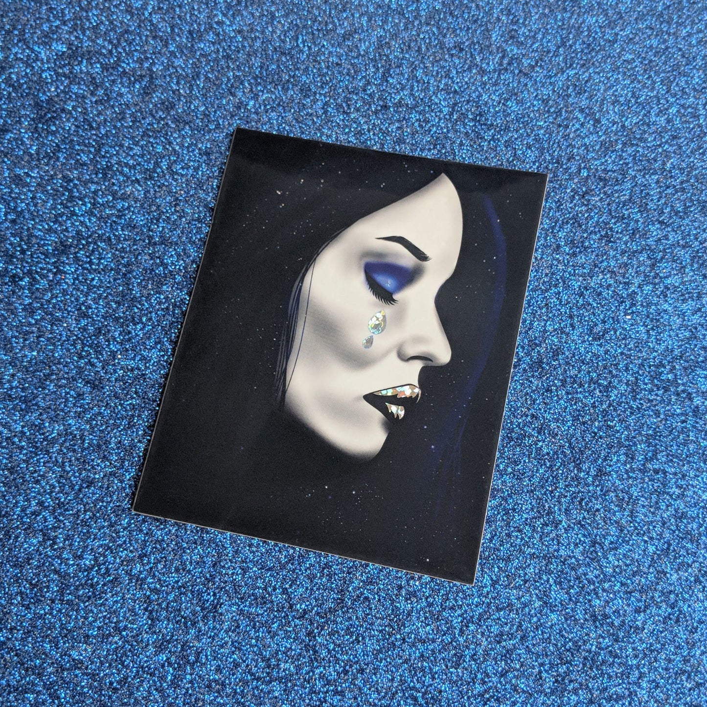 The Girl Who Cried Glitter Sticker