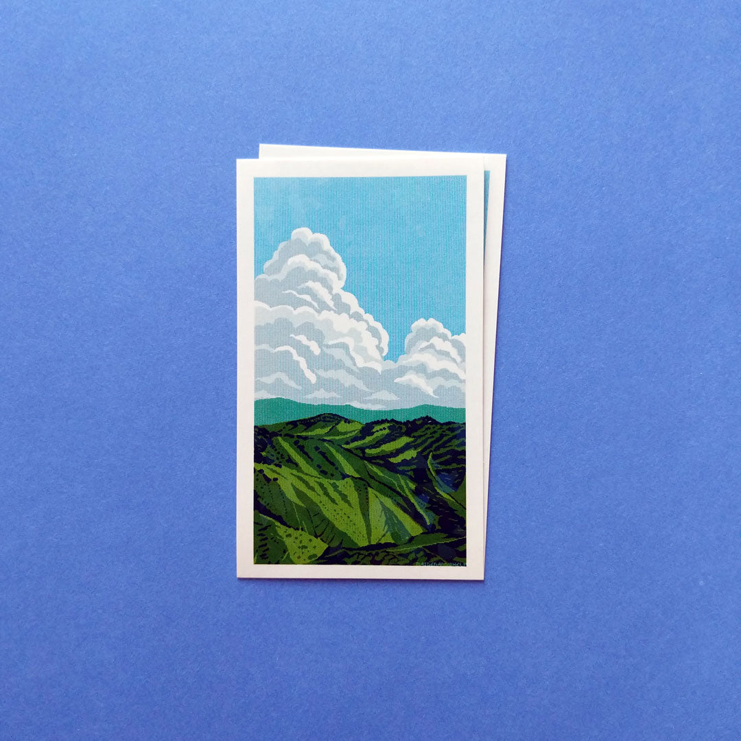 Daylight Mountains Sticker