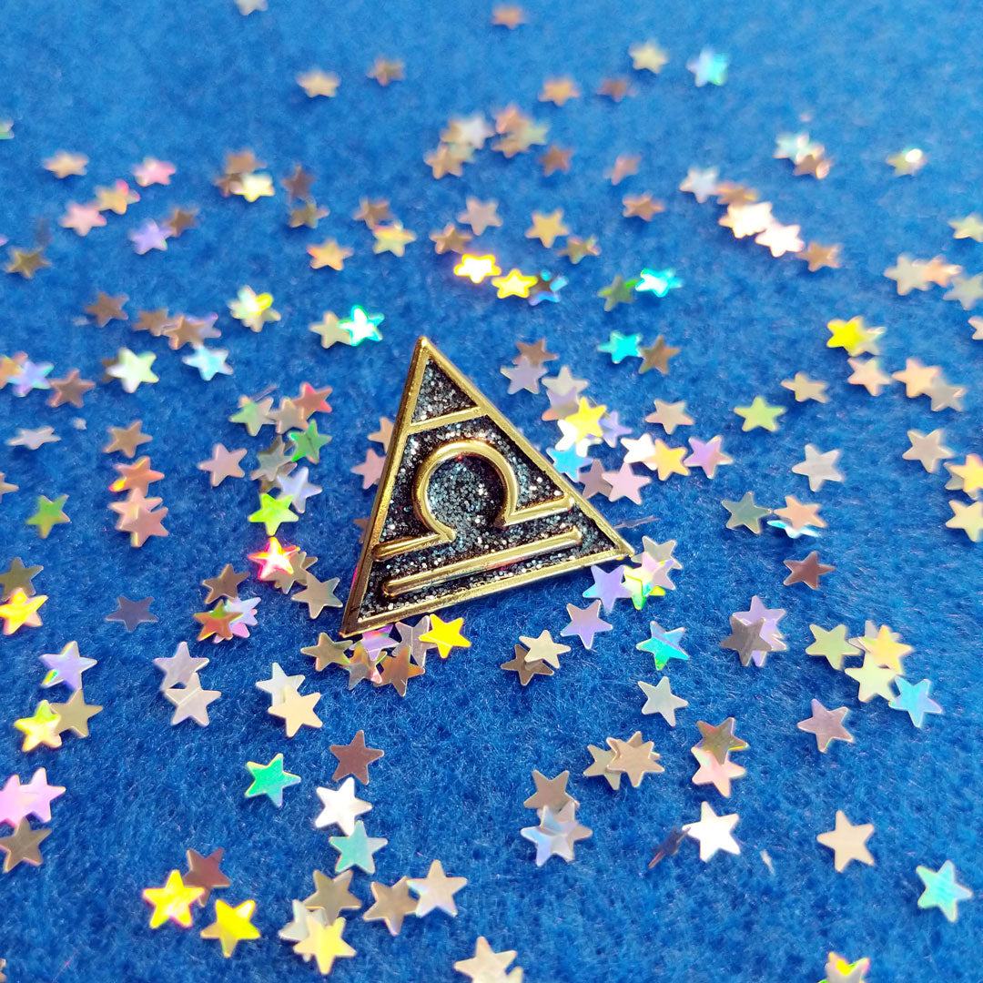 Libra Air Soft Enamel Pin