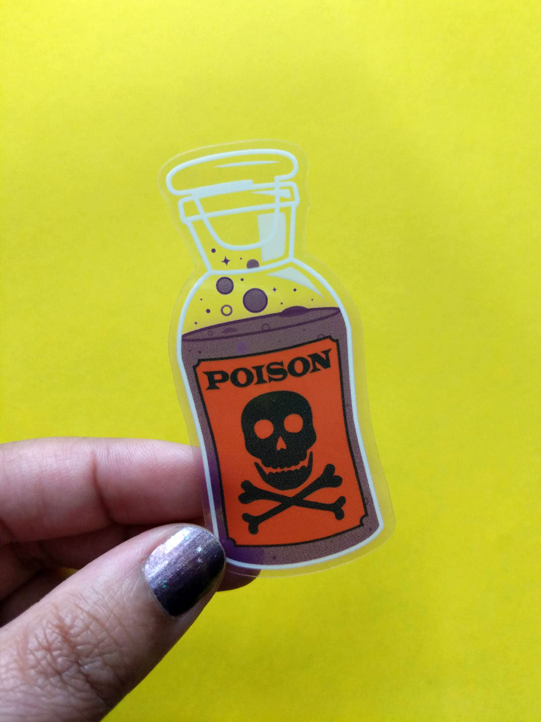 Poison Sticker