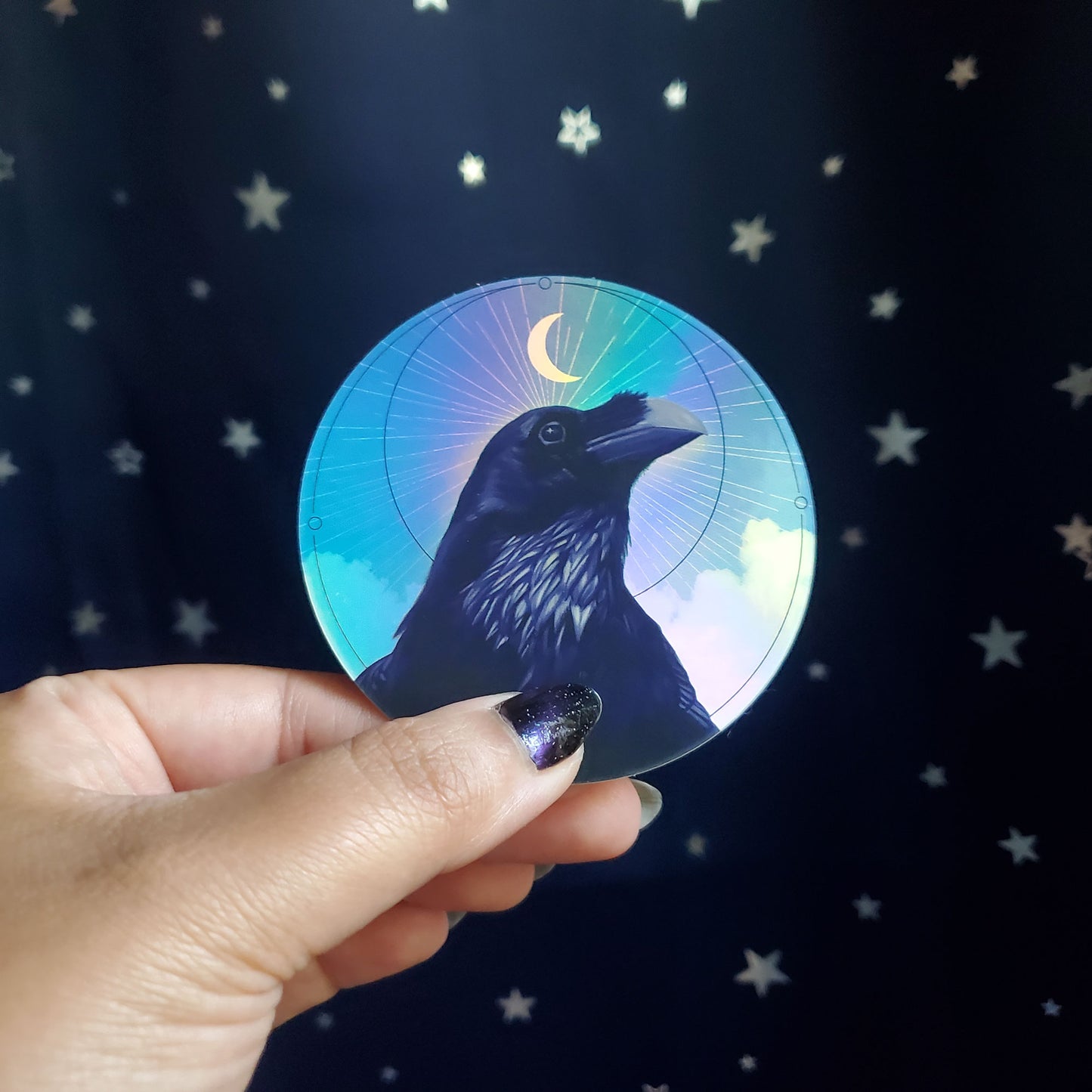 Raven Magic Sticker