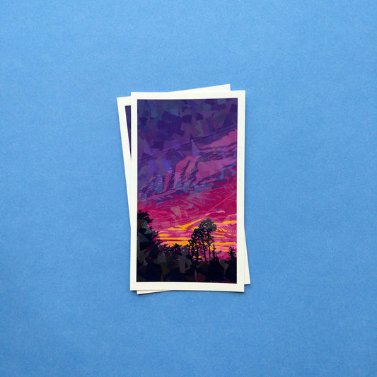 Sunset Vibes Sticker